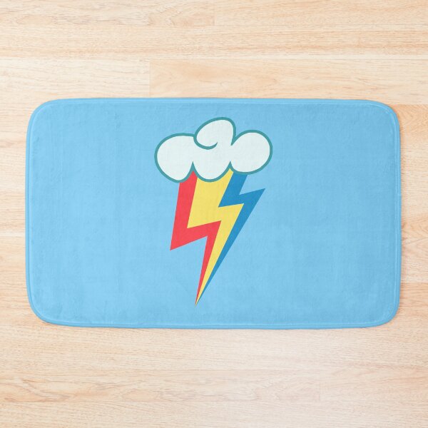 Item preview, EQG Rainbow Dash Cloud Color MLP Cutie Mark Sign  designed and sold by ariados4711.