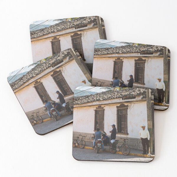 Item preview, Copan Ruinas town locals on a street corner in Honduras designed and sold by michieldros.