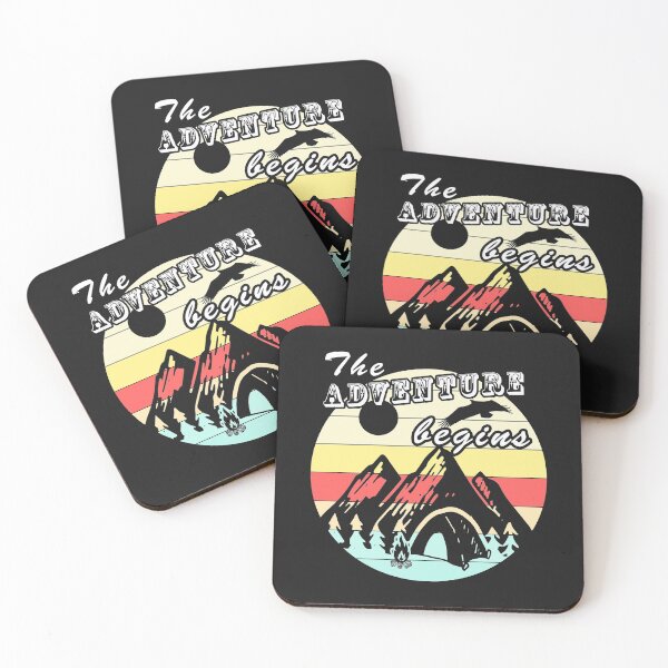 Item preview, Camping Retro Vintage Adventure Camping Gift designed and sold by Kuma518.