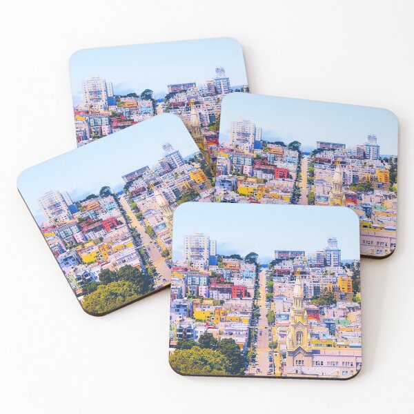 Item preview, city view at San Francisco, USA,with blue sky designed and sold by Mrvell.