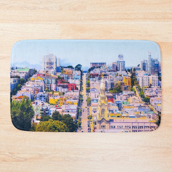 Item preview, city view at San Francisco, USA,with blue sky designed and sold by Mrvell.
