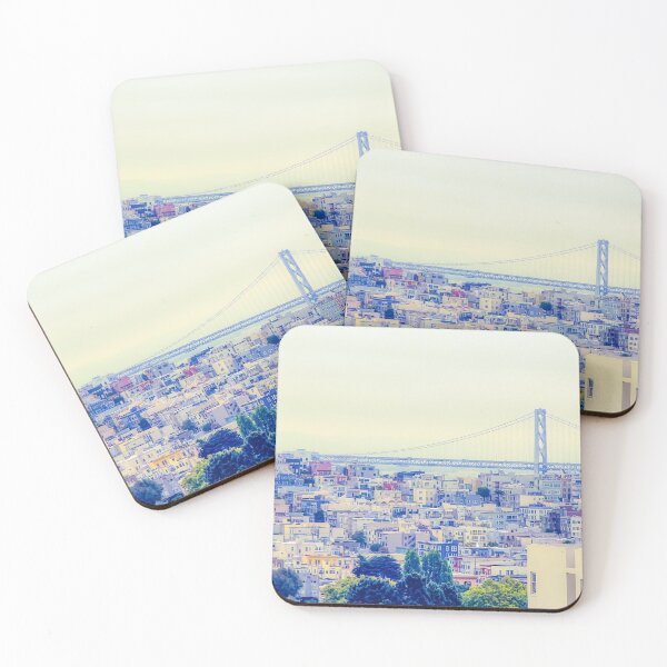 Item preview, bridge and city view at San Francisco, USA designed and sold by Mrvell.