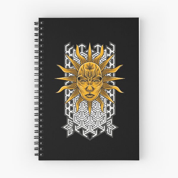 Item preview, sun over impossible geometry designed and sold by WiccaStore.