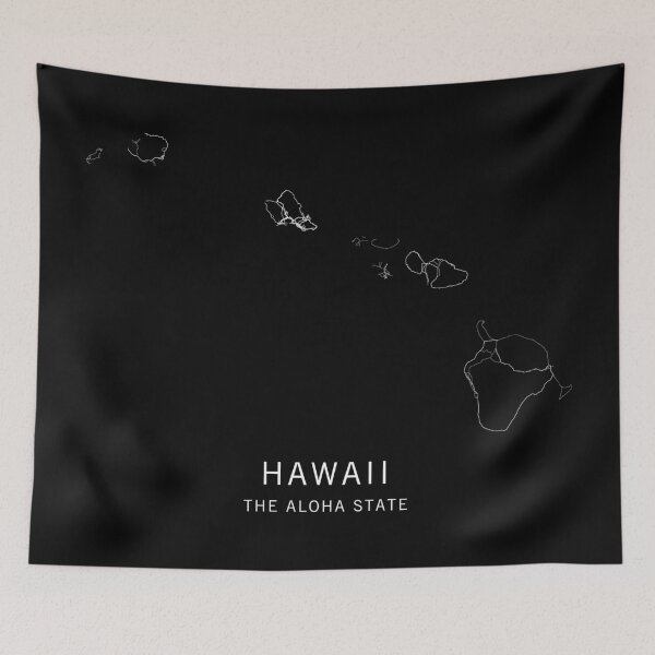 Item preview, Hawaii State Road Map designed and sold by clarkstpress.