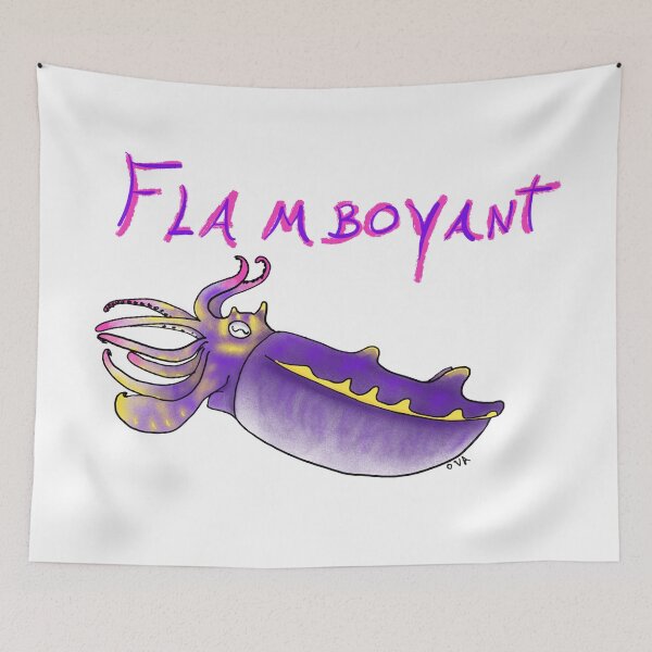 Item preview, Flamboyant (cuttlefish) designed and sold by Olivia V. Ambrogio.