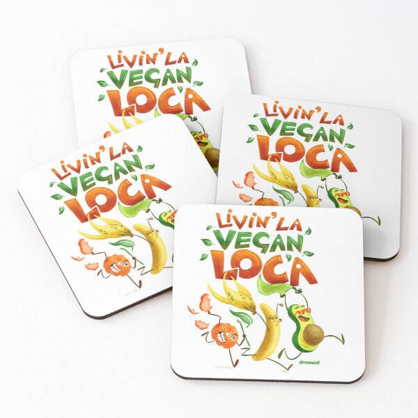 Item preview, Livin' La Vegan Loca designed and sold by Drawwit.