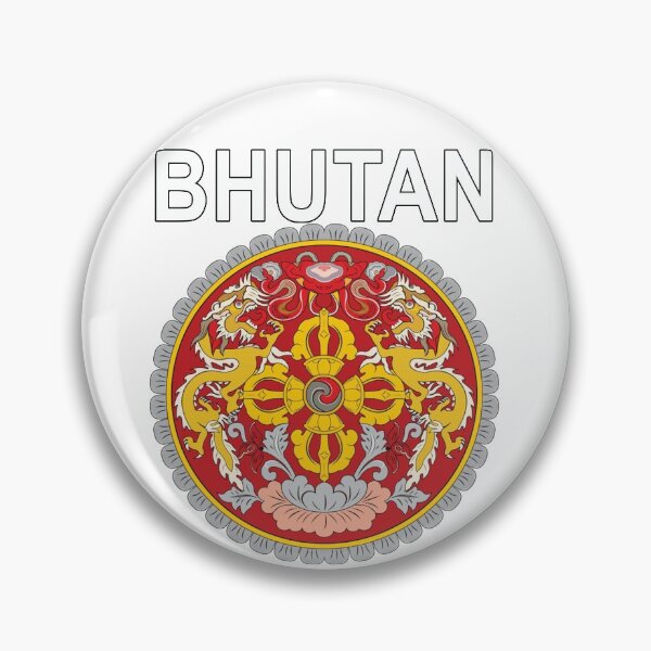 Item preview, Bhutan Emblem National Pride Design designed and sold by merchhost.