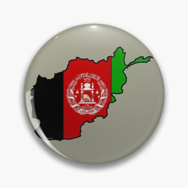 Item preview, Afghanistan Map With Afghan Flag designed and sold by Havocgirl.