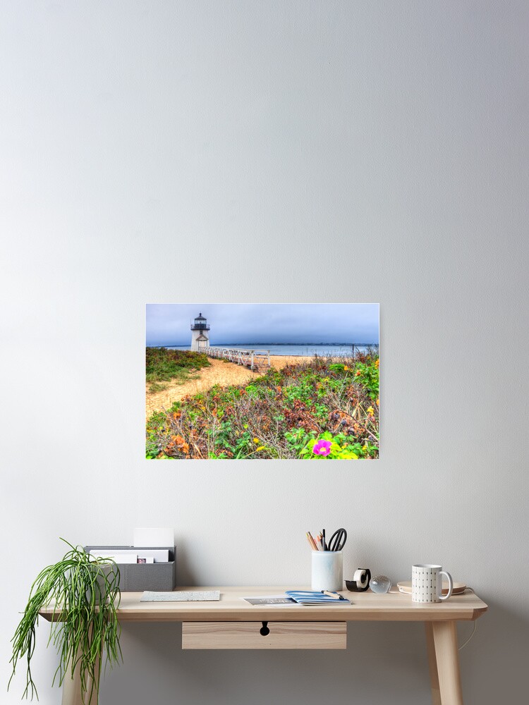 Thumbnail 2 of 3, Poster, Brant Point Lighthouse designed and sold by taylorvision.