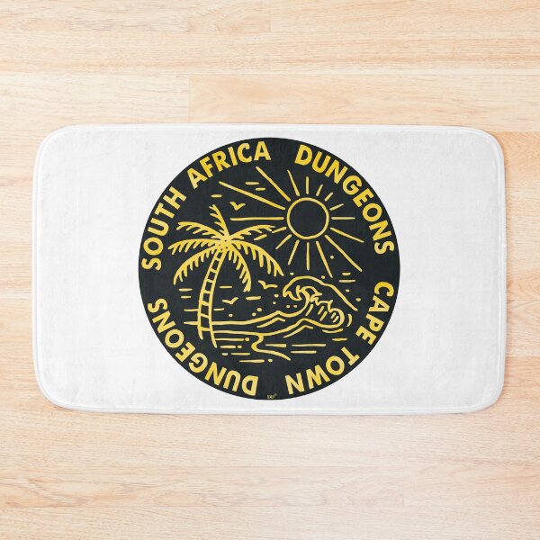 Item preview, Dungeons Surfing Cape Town Surf South Africa Big Waves Surfer designed and sold by DESTINATIONS DECAL.