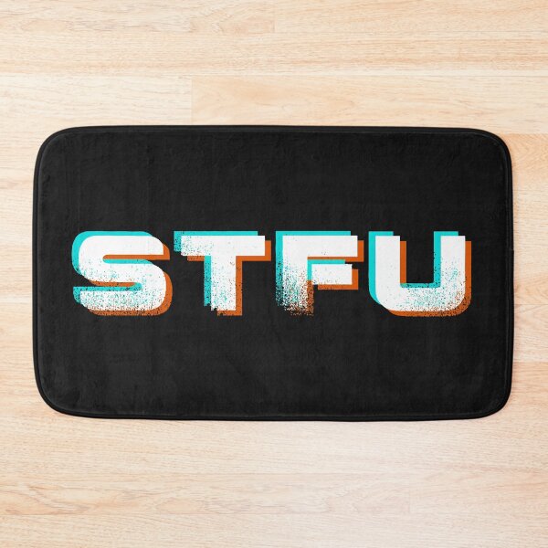 Item preview, STFU 3D (White) designed and sold by SoulArtLove.