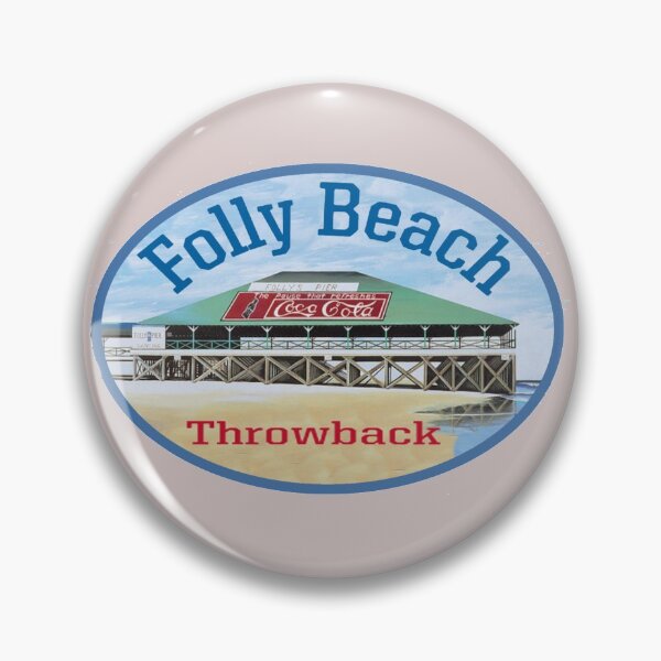 Item preview, Folly Beach Old Pier designed and sold by SwampfoxDesign.