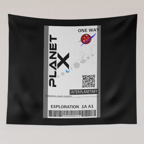 Item preview, Planet X space ticket designed and sold by jc007.