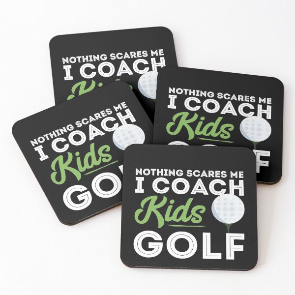Item preview, Nothing scares me i coach kids golf designed and sold by Urosek.