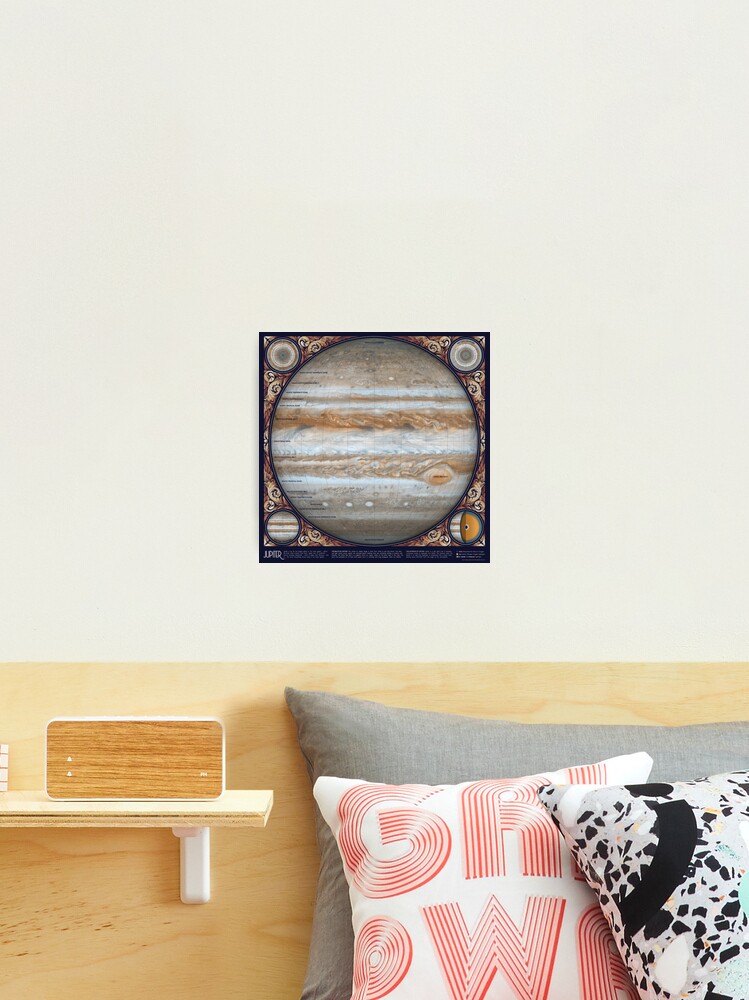 Thumbnail 1 of 3, Photographic Print, A Map of Jupiter designed and sold by EleanorLutz.