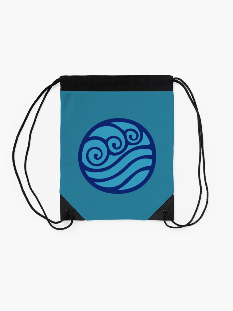 Alternate view of Southern Water Tribe Drawstring Bag
