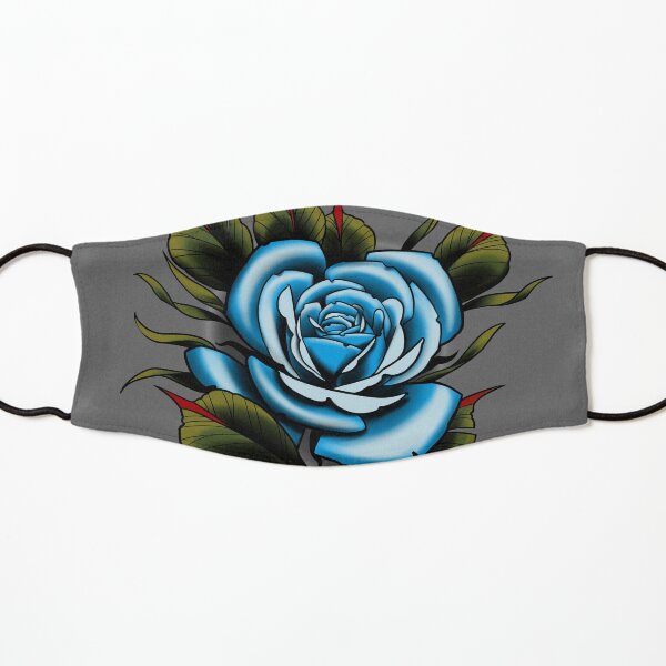 Blue rose Kids Mask