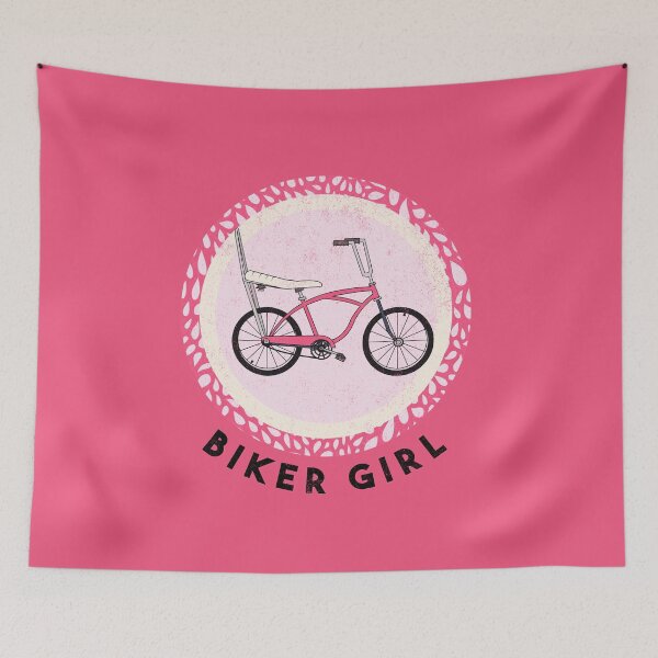 Item preview, Retro Biker Girl  designed and sold by SharksOnShore.