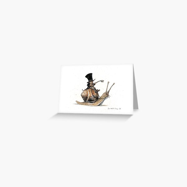 The Tiny Mini-Minstrel Greeting Card