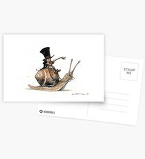 The Tiny Mini-Minstrel Postcards