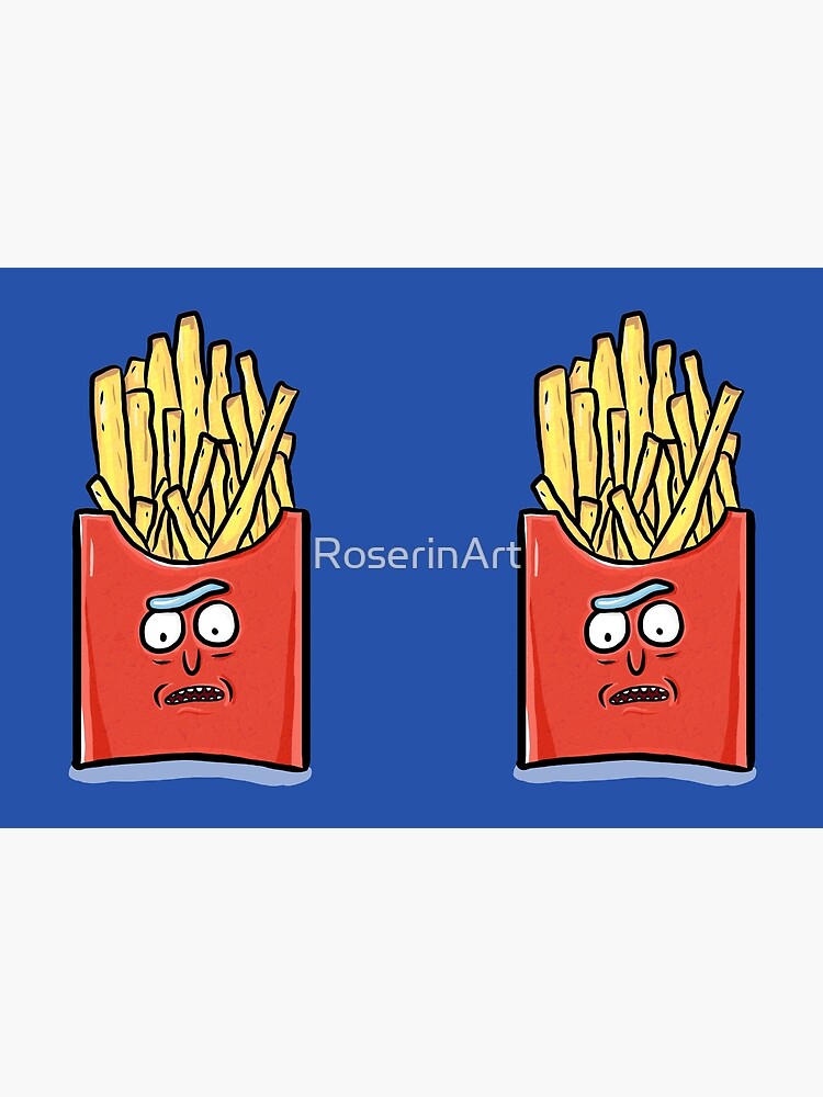 French Fries Rick Sanchez - Rick and Morty by RoserinArt