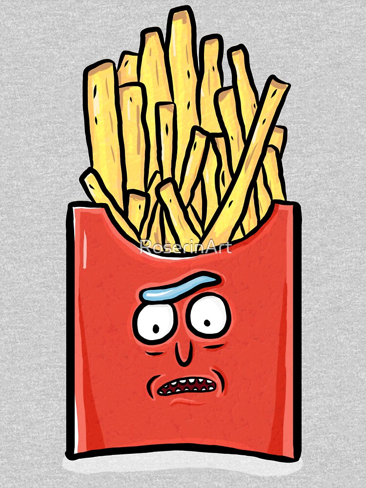 French Fries Rick Sanchez - Rick and Morty by RoserinArt