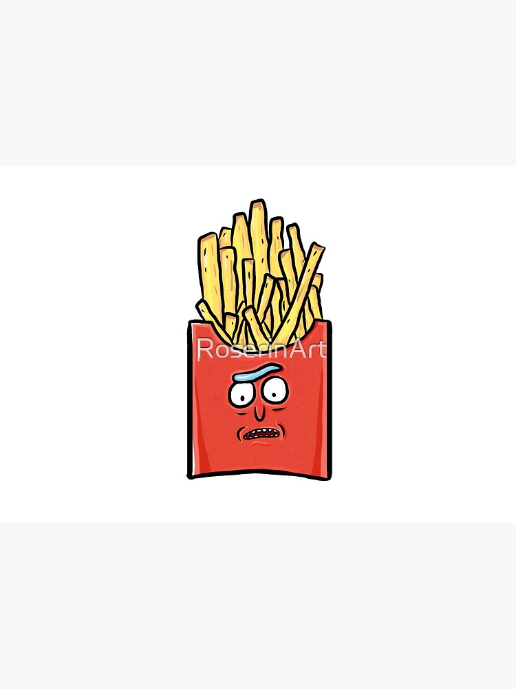 French Fries Rick Sanchez - Rick and Morty by RoserinArt