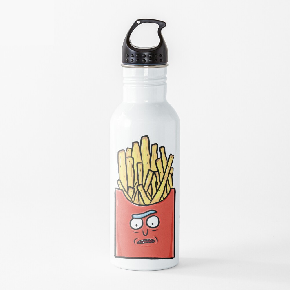 French Fries Rick Sanchez - Rick and Morty Water Bottle