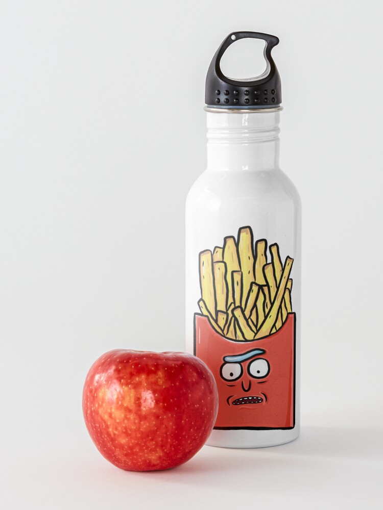 Alternate view of French Fries Rick Sanchez - Rick and Morty Water Bottle