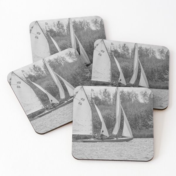 Item preview,  Racing boats on Wroxham Broad, Norfolk designed and sold by yackers1.