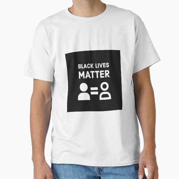 Vista previa del artículo con la obra «Black lives matter attack », diseñado y vendido por Tropical Blood.