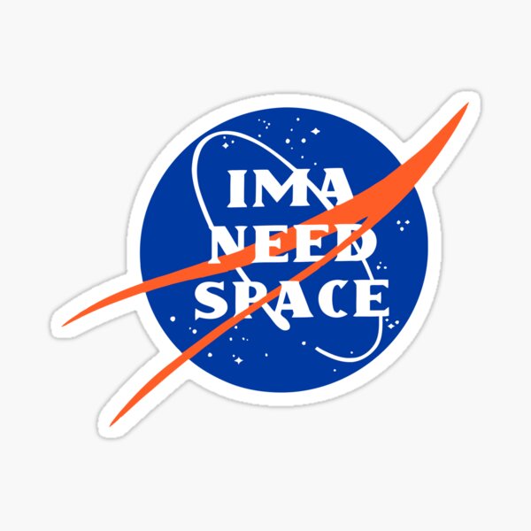 Vista previa del artículo con la obra «necesito espacio», diseñado y vendido por Cloudjls.