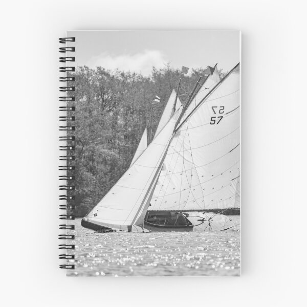 Item preview, Traditional brown boat keeled over on Wroxham Broad, Norfolk designed and sold by yackers1.