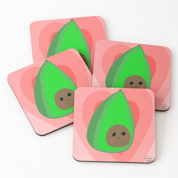 Item preview, avocad-bro avocado love character illustration designed and sold by SavannahSale.