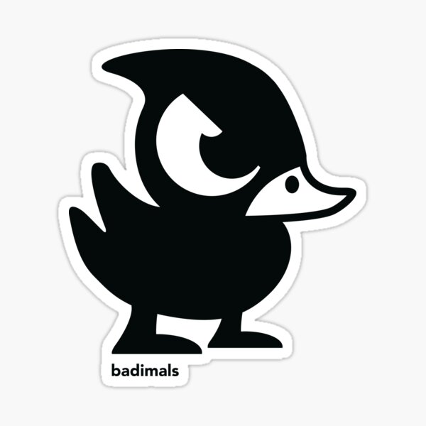 Chuck Duck Sticker
