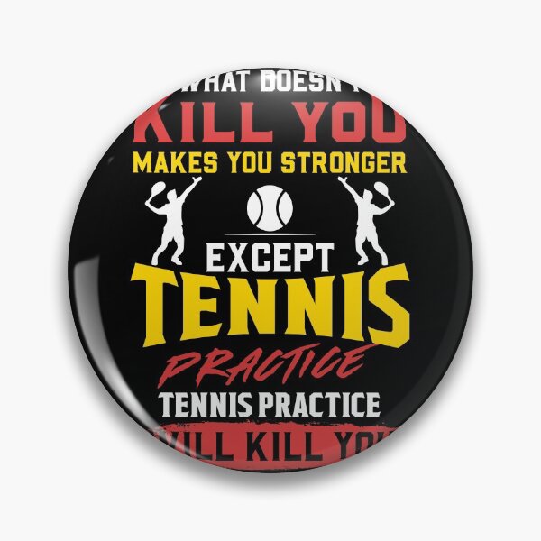 Item preview, Tennis Practice Will Kill You - Funny Coach Shirt designed and sold by biNutz.