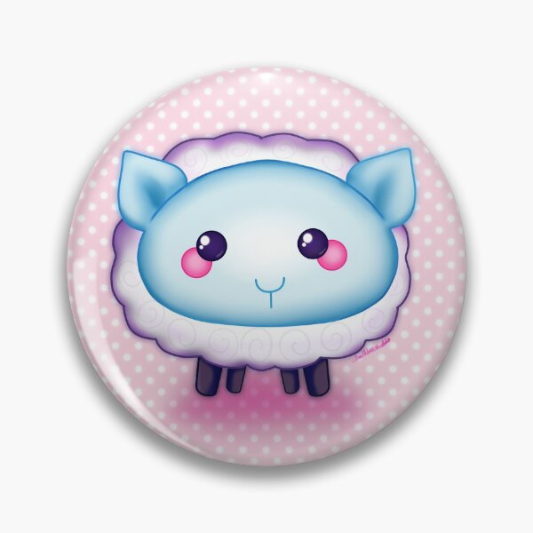 Item preview, Pastel Kawaii Sleepy Sheepy designed and sold by AtraNubesStudio.