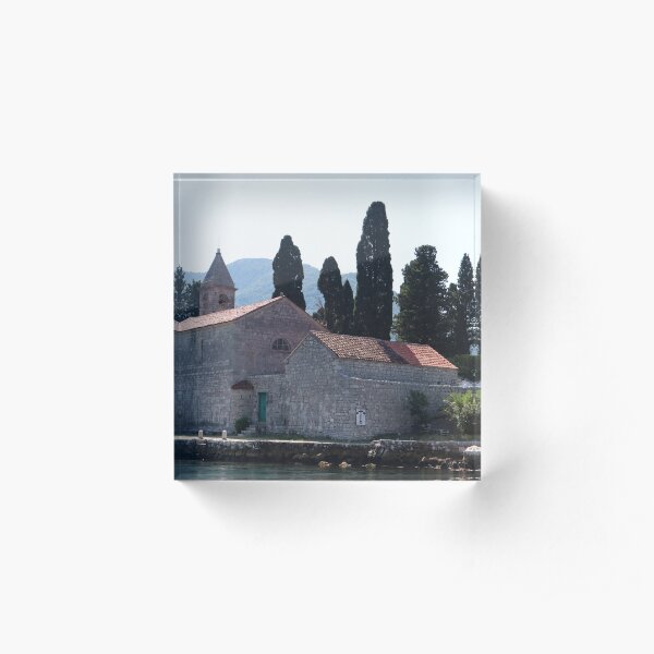 Island of Saint George (Sveti Đorđe) Acrylic Block