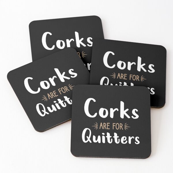 Item preview, Wine | Corks Are For Quitters | Funny Wine for Women | Wine Funny | Wine with saying | Wine graphic Tee | Wine gift for Women designed and sold by Chamssou.