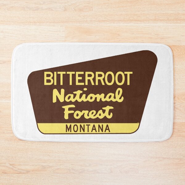 Item preview, Bitterroot National Forest Montana Sign designed and sold by DESTINATIONS DECAL.