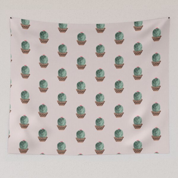 Item preview, Patterned Watercolor Cactus designed and sold by WingedByJos.