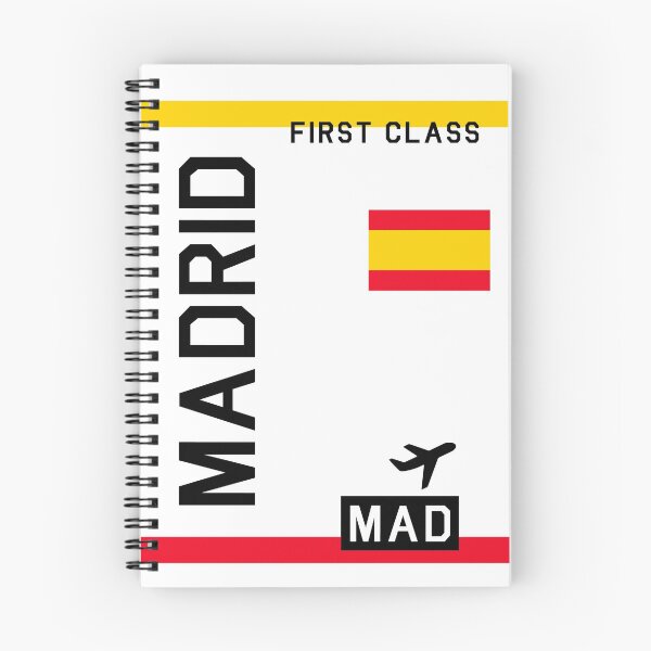 Item preview, Flight Ticket Madrid designed and sold by swaynowo.