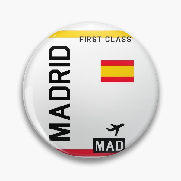 Item preview, Flight Ticket Madrid designed and sold by swaynowo.