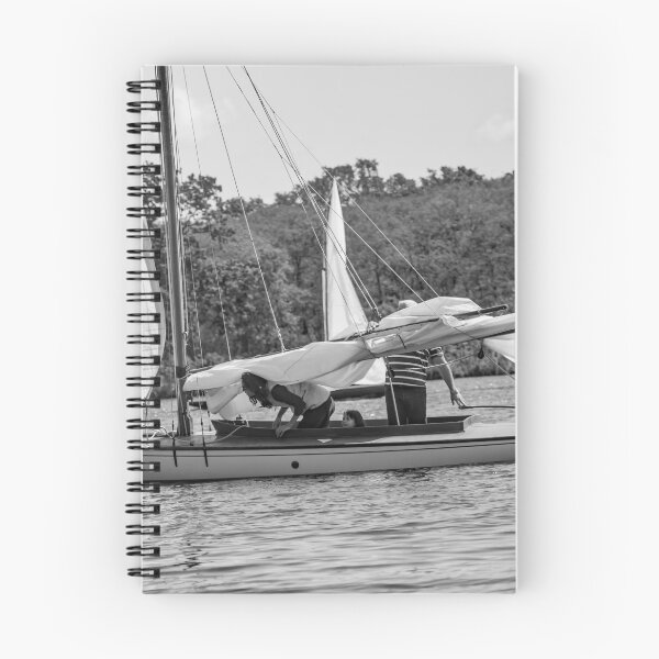 Item preview, Lowering the sails after a brown boat race on Wroxham Broad, Norfolk designed and sold by yackers1.