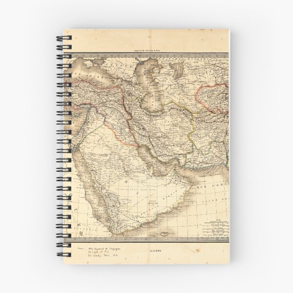 Item preview, Map of the Middle East (1842) designed and sold by allhistory.