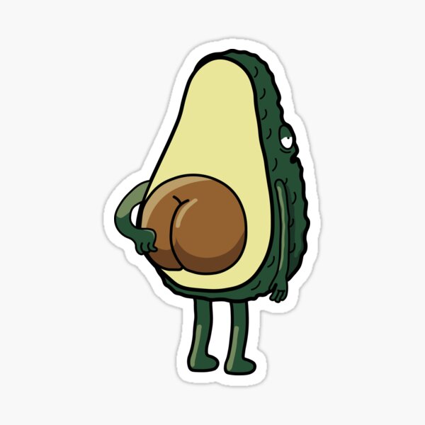 Avocado Sticker
