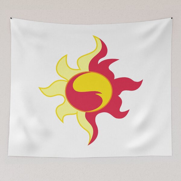 Item preview, EQG Sunset Shimmer Sun Fire Flames MLP Cutie Mark Sign designed and sold by ariados4711.