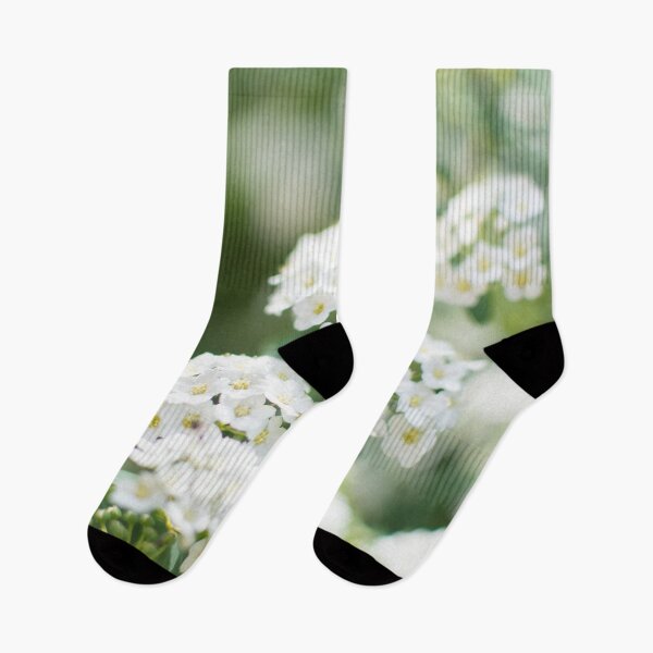 Item preview, White flowers closeup designed and sold by lena-maximova.