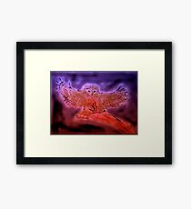 WHO??? Framed Print