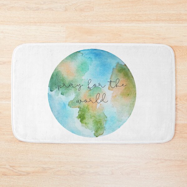 Item preview, Pray for the World (Watercolor) designed and sold by bk2218.